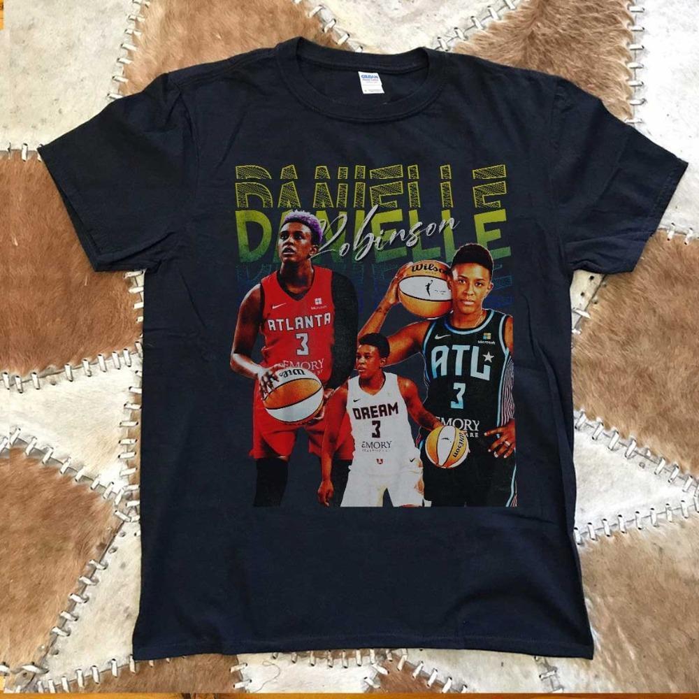 Danielle Robinson - Atlanta Dream - Wnba - Unisex Black T-Shirt